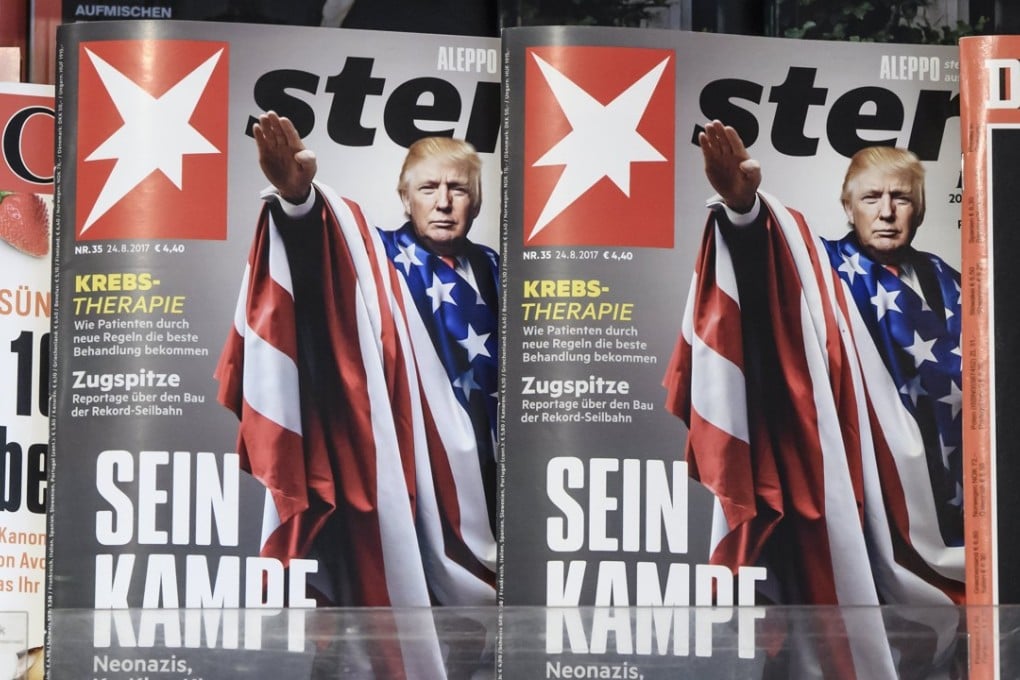 Copies of the German weekly news magazine Stern. Photo: EPA