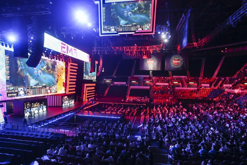 An e-sports festival in Hong Kong drew huge crowds. Photo: SCMP