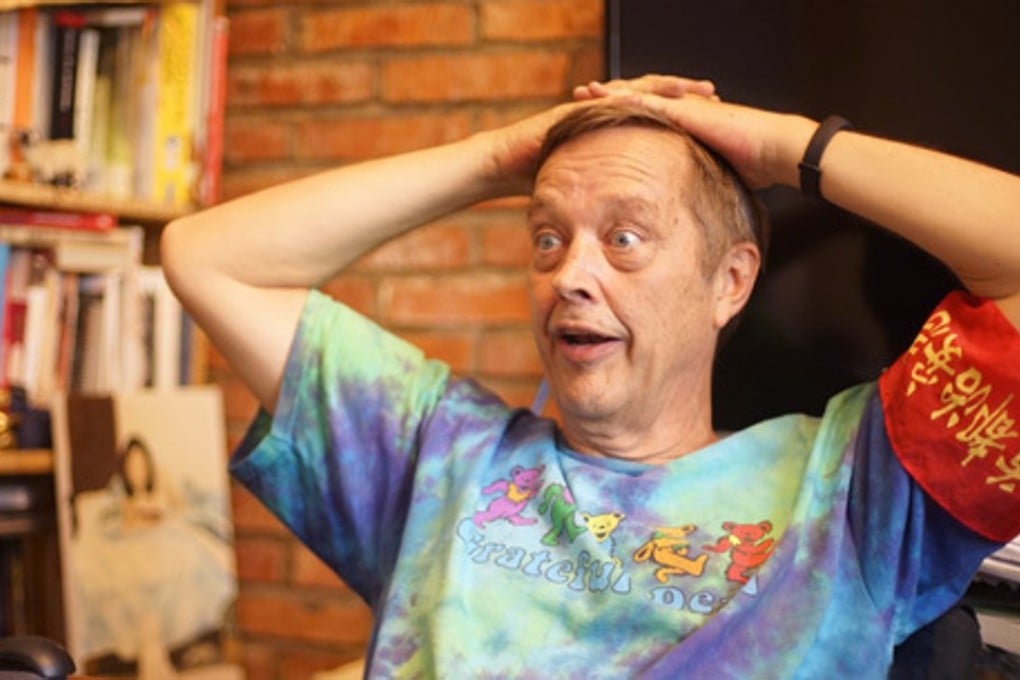 Terry Crossman became a hit on Chinese social media after appearing in a promotional video for a volunteer scheme in Beijing. Photo: Handout