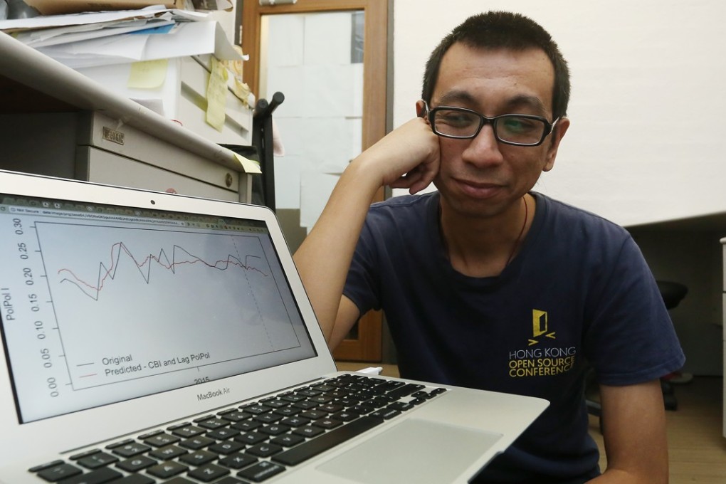 Researcher Chan Chung-hong urges less reliance on social media and more open-mindedness. Photo: Jonathan Wong