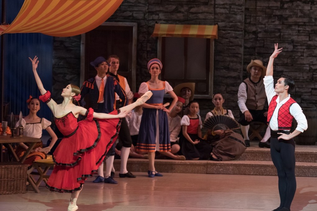 This handout picture shows dancers YE Feifei and LI Jiabo, Don Quixote. 28AUG17 [FEATURES] Photo : Handout