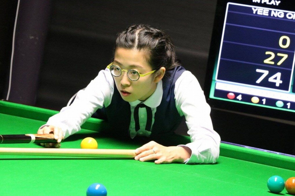 Ng On-yee has reached the final of the Paul Hunter Classic in Germany. Photo: World Ladies Billiards and Snooker