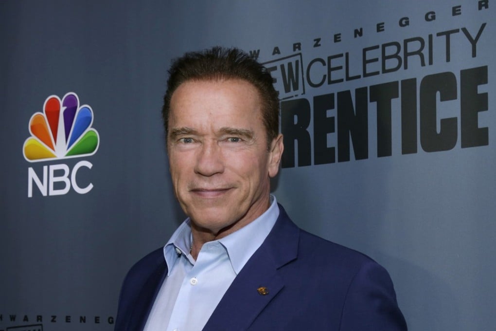 Arnold Schwarzenegger, the boss of "The New Celebrity Apprentice," at a press junket in Universal City, Calif. Photo: Paul Drinkwater/NBC via AP