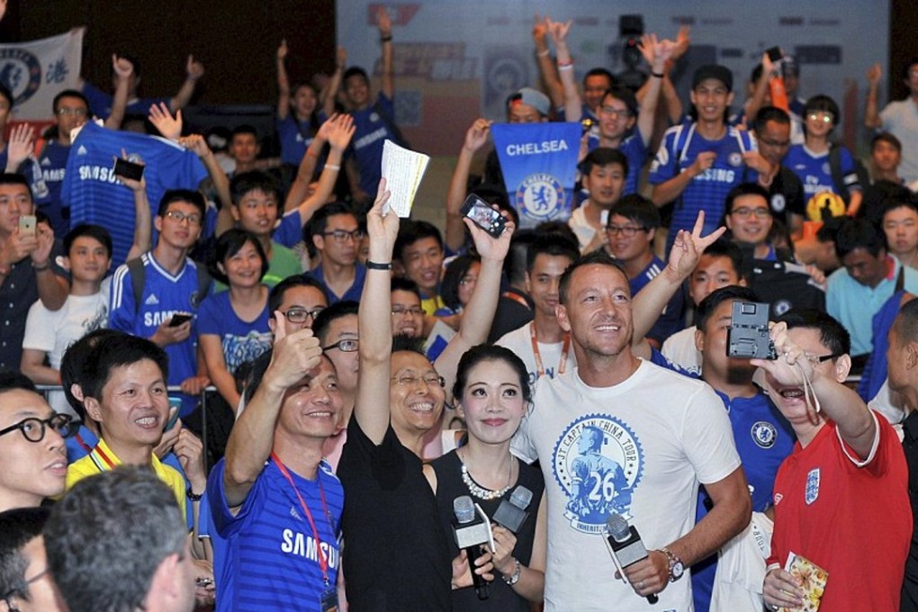 John Terry on a promotional tour to China where the club has been advancing aggressively. Photo: Reuters