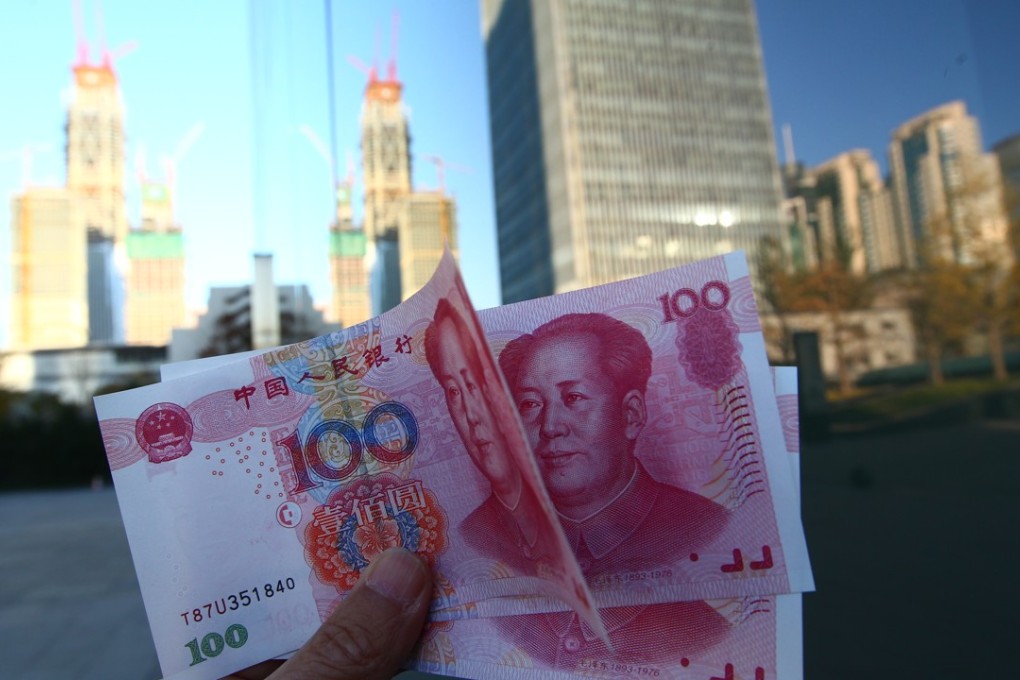 China's economy grew by 6.9 per cent in the first half of this year and the yuan has been rising steadily against the US dollar. Photo: Simon Song