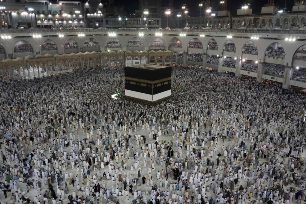 Muslim pilgrims go around the Kaaba, the cubic building at the Grand Mosque, ahead of the annual Hajj pilgrimage in the Muslim holy city of Mecca, Saudi Arabia. Photo: AFP