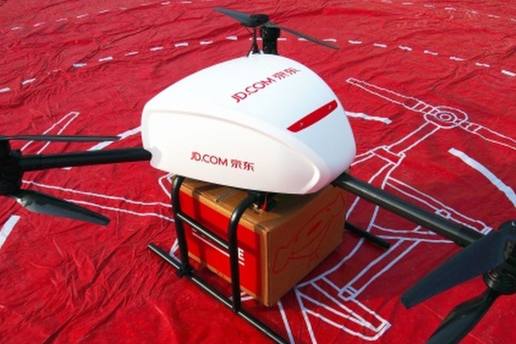 JD.com is already testing longer, stronger delivery flights in Sichuan province which can carry as much as a tonne in weight after successfully trialling 5 to 30 kilogram packages. Photo: SCMPOST