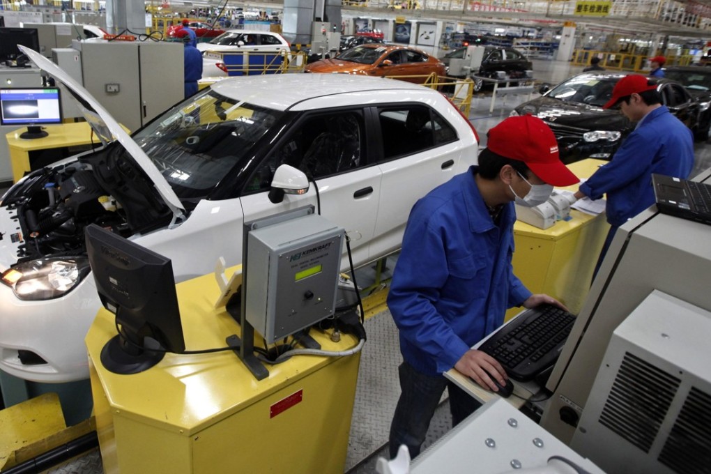 SAIC says its first-half profit rose nearly 6 per cent boosted by a huge increase in sales of SAIC branded vehicles. Photo: Reuters