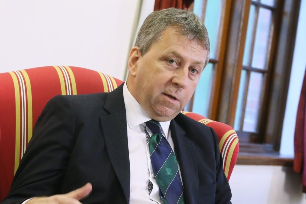 University of Hong Kong vice-chancellor Peter Mathieson. Photo: Dickson Lee