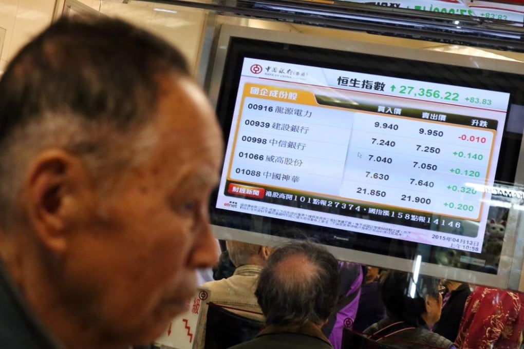 A rise in daily turnover on the Hong Kong stock market means the city’s brokers have benefited from higher fees and trading commissions. Photo: Felix Wong