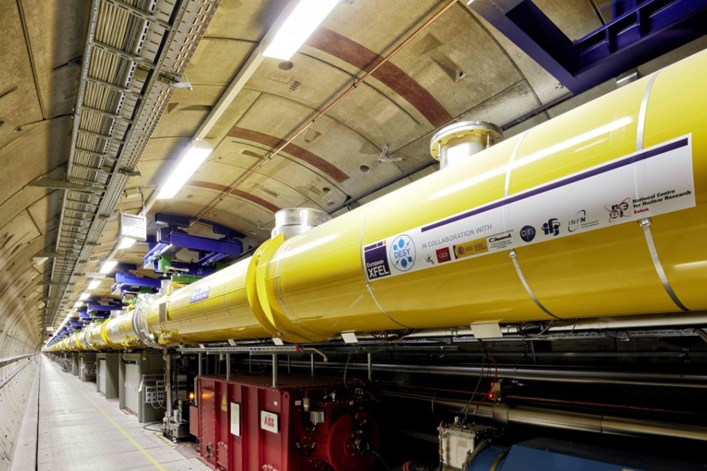The European XFEL X-ray Free Electron laser is buried deep underground at the XFEL facility near Hamburg, northern Germany. Photo: AFP