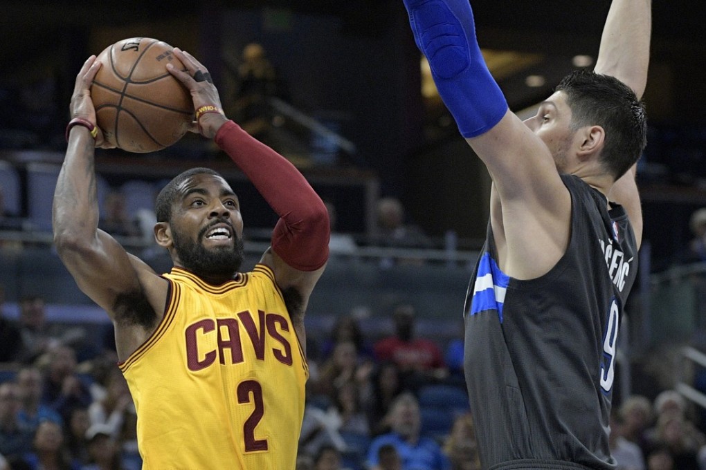 Cleveland Cavaliers guard Kyrie Irving demanded a trade after their NBA Finals defeat to the Golden State Warriors. Photo: AP