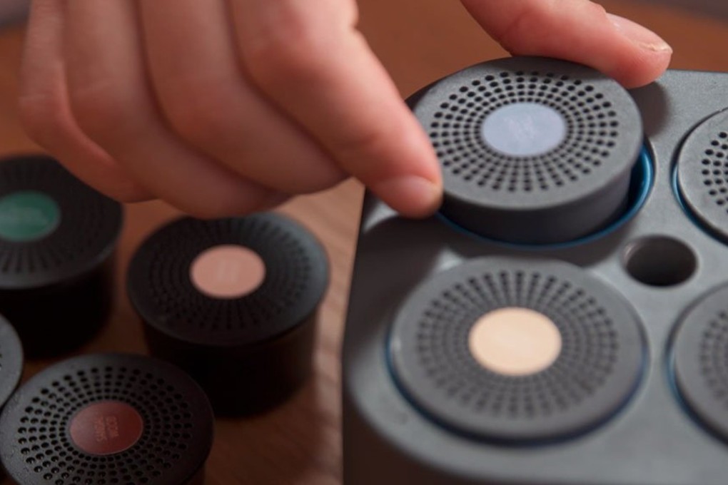 Moodo’s smart home fragrance dispenser