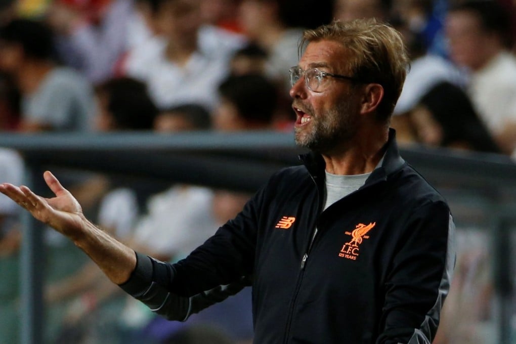 Juergen Klopp kept his cool in the face of transfer speculation during Liverpool’s trip to Hong Kong. Photo: Reuters