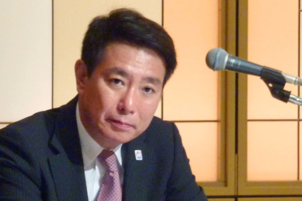 Former Japanese foreign minister Seiji Maehara. Photo: Kyodo