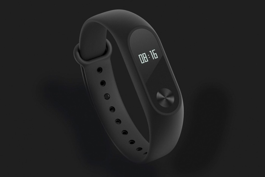 The Xiaomi Mi Band 2 fitness tracker. The device owes its popularity to its low price but high functionality, according to a report by International Data Corporation. Photo: Handout