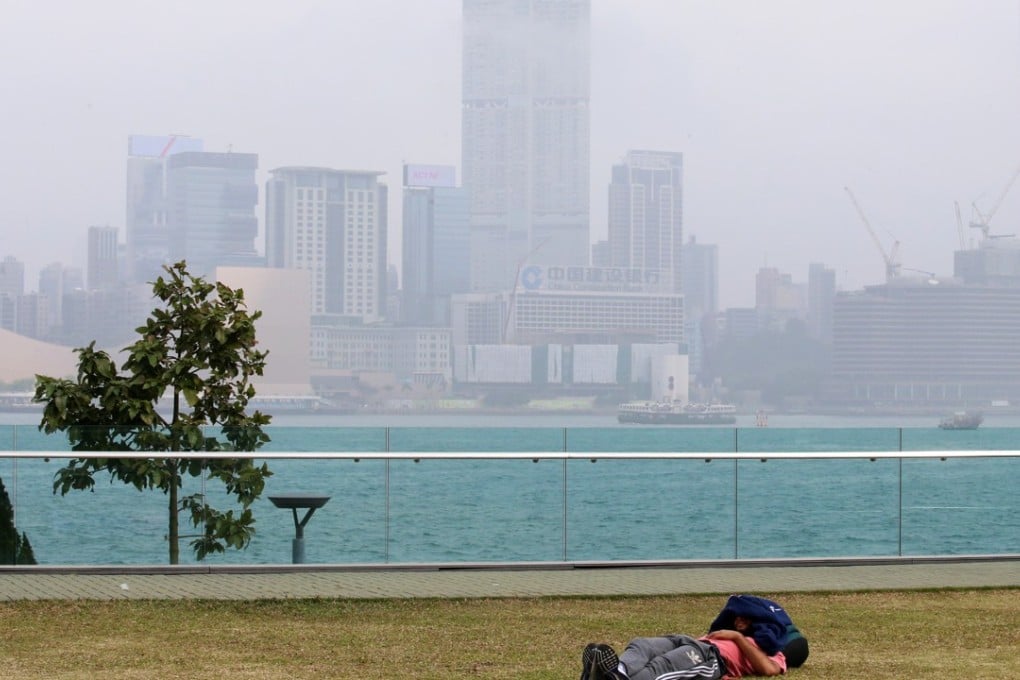 Heat and haze were forecast for Friday, with a maximum temperature of 32 degrees Celsius. Photo: David Wong