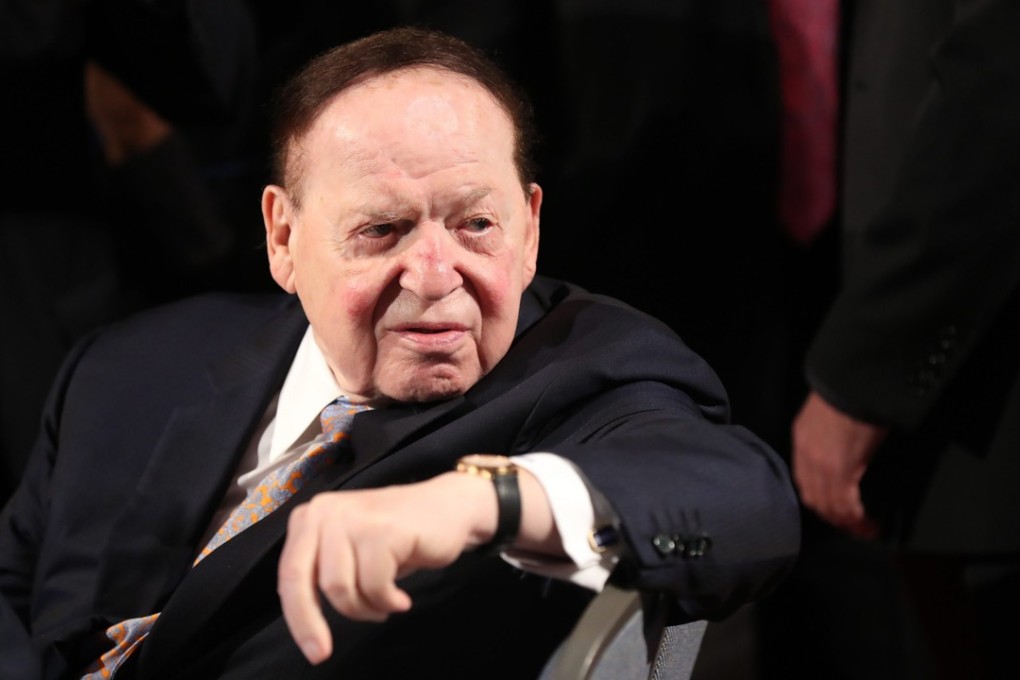 US casino magnate Sheldon Adelson. Photo: EPA
