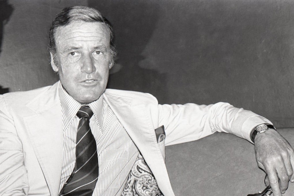 Richard Anderson, an actor who plays in a popular American television series entitled ''Six Million Dollars Man'', at an interview in the Mandarin Hotel. 02MAY78