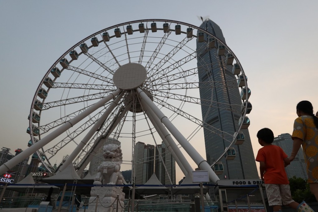 The attraction located on the Central Harbourfront closed suddenly last week. Photo: Nora Tam