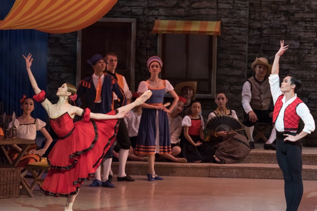Ye Feifei and Li Jiabo in a Hong Kong production of Don Quixote. Photo : Handout