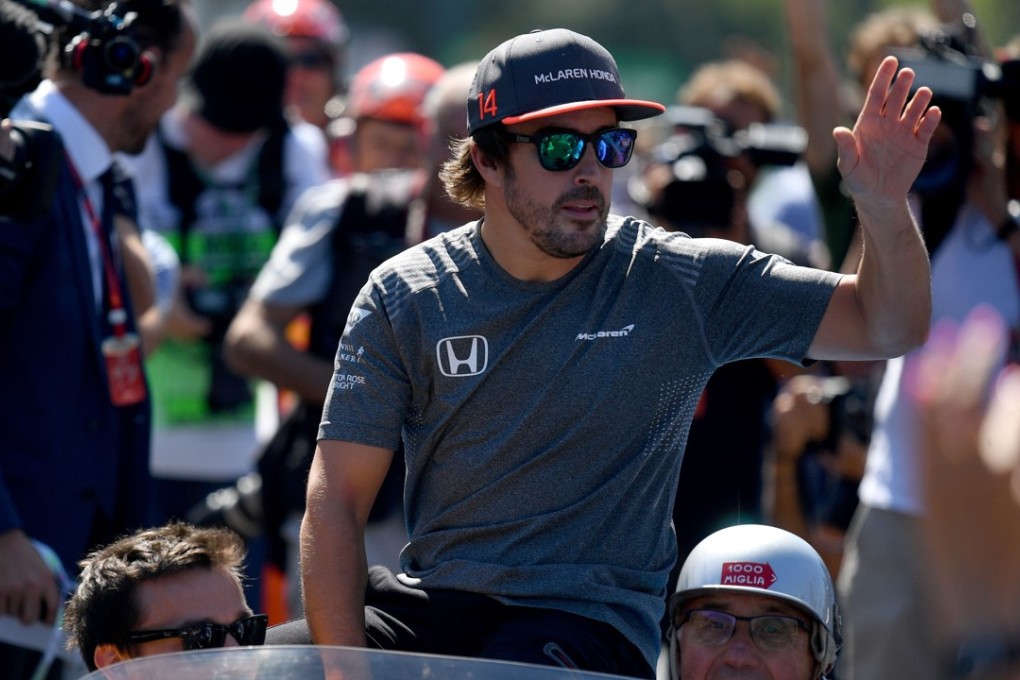 McLaren’s Spanish driver Fernando Alonso hit out at the race stewards at the Italian GP. Photo: AFP