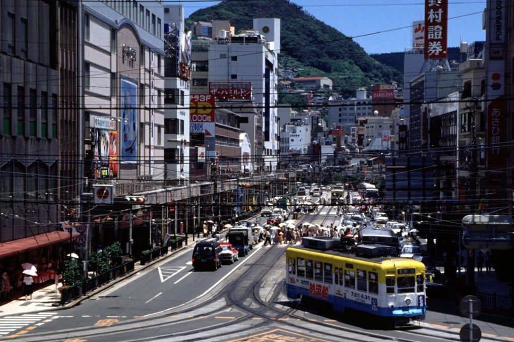 Nagasaki city centre. Photo: Jamie Carter