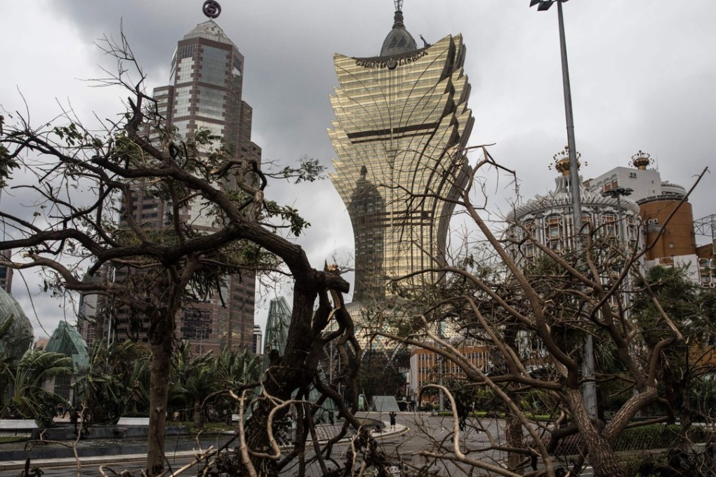 Macau is still reeling after being hit by Typhoon Hato and Severe Tropical Storm Pakhar. AFP Photo/ Dale de la Rey