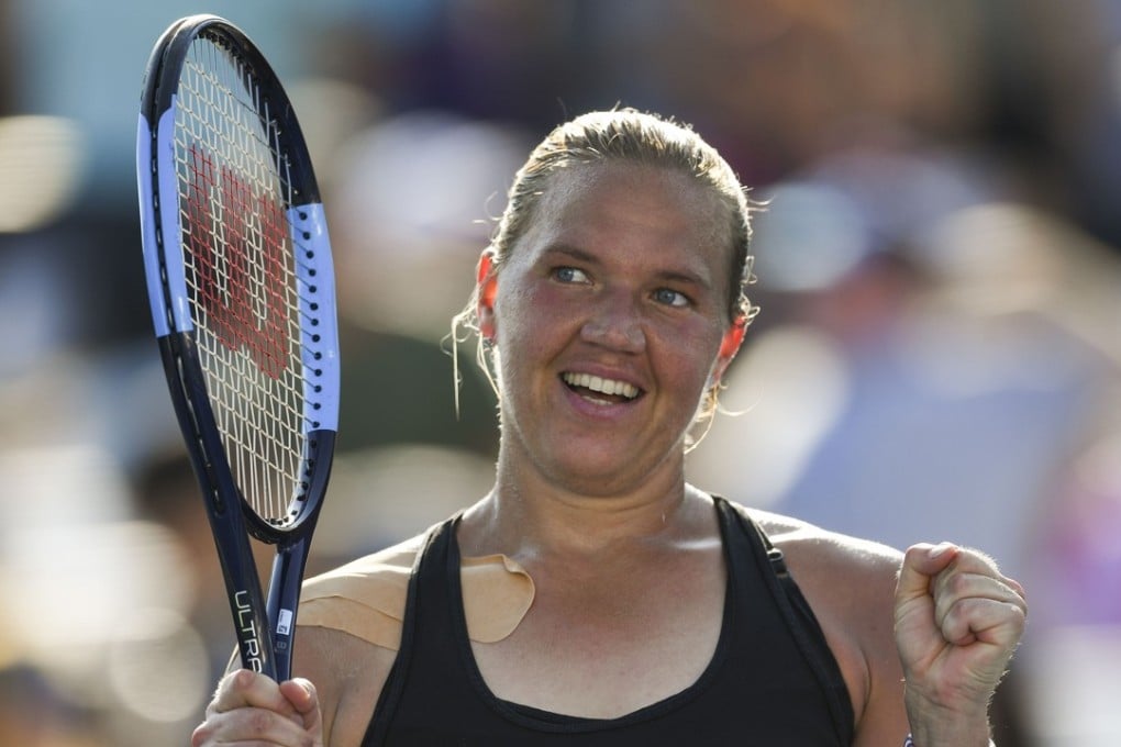 Kaia Kanepi finds herself in the quarter-finals of the US Open after beating Russia’s Darya Kasatkina in the last 16. Photo: AFP