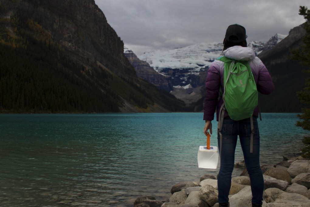The portable LuminAID. Photo: LuminAID