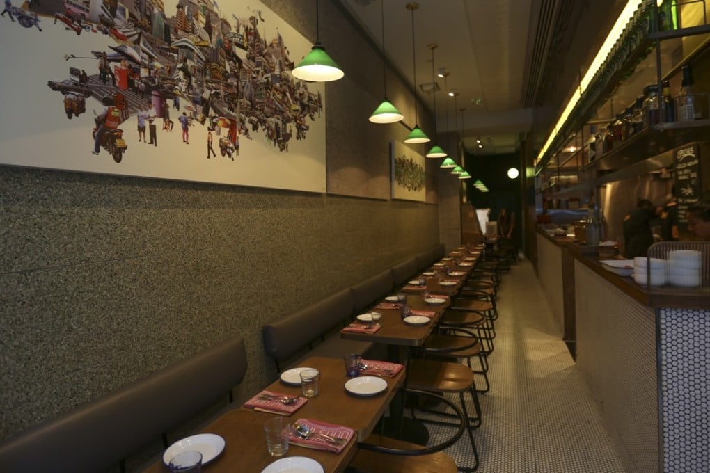 Interior of Soul Food Thai in SoHo. Photo: Xiaomei Chen