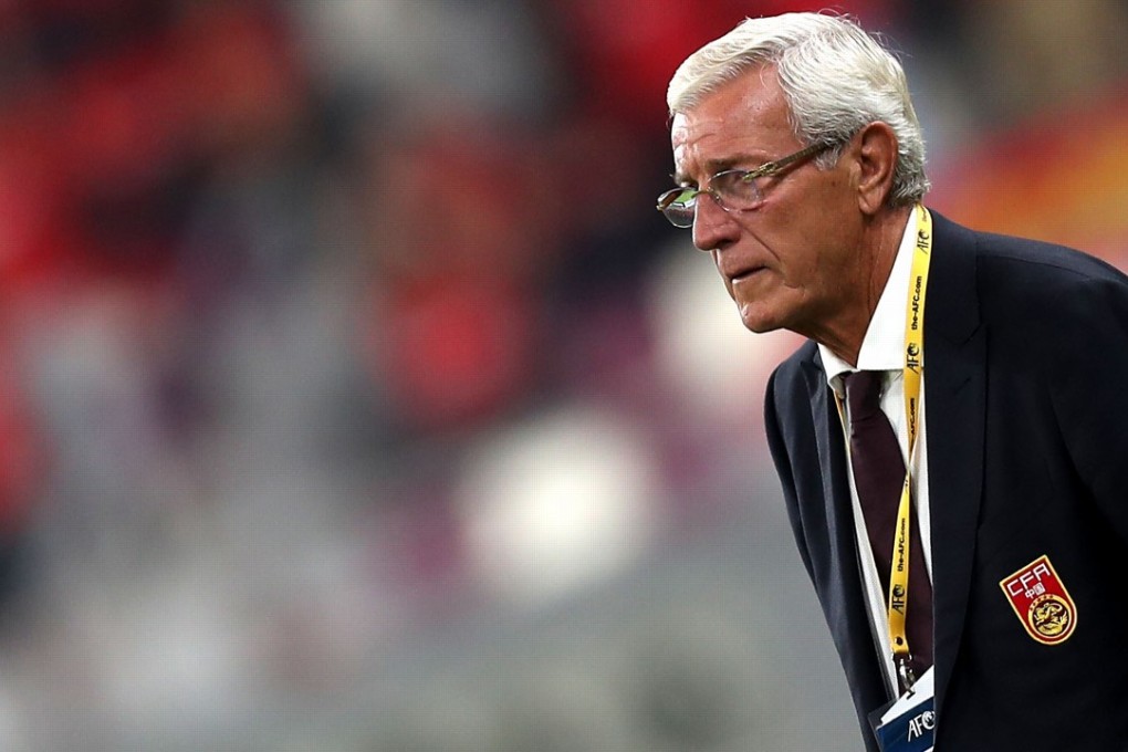 Marcello Lippi transformed China’s fortunes. Photo: AFP