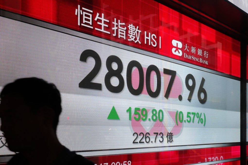The Hang Seng Index recently breached the 28,000 points level, and more than a few technical analysts are claiming 30,000 to be achievable by the end of the year. Photo: AP