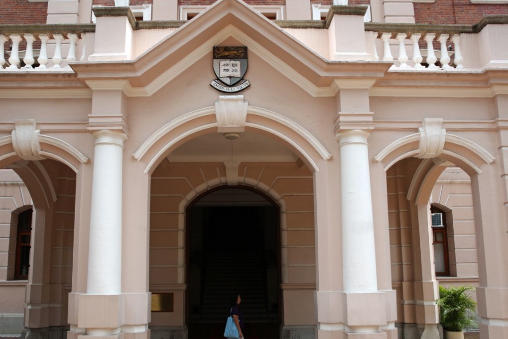 The University of Hong Kong in Pok Fu Lam maintains its top standing among local institutions. Photo: Sam Tsang