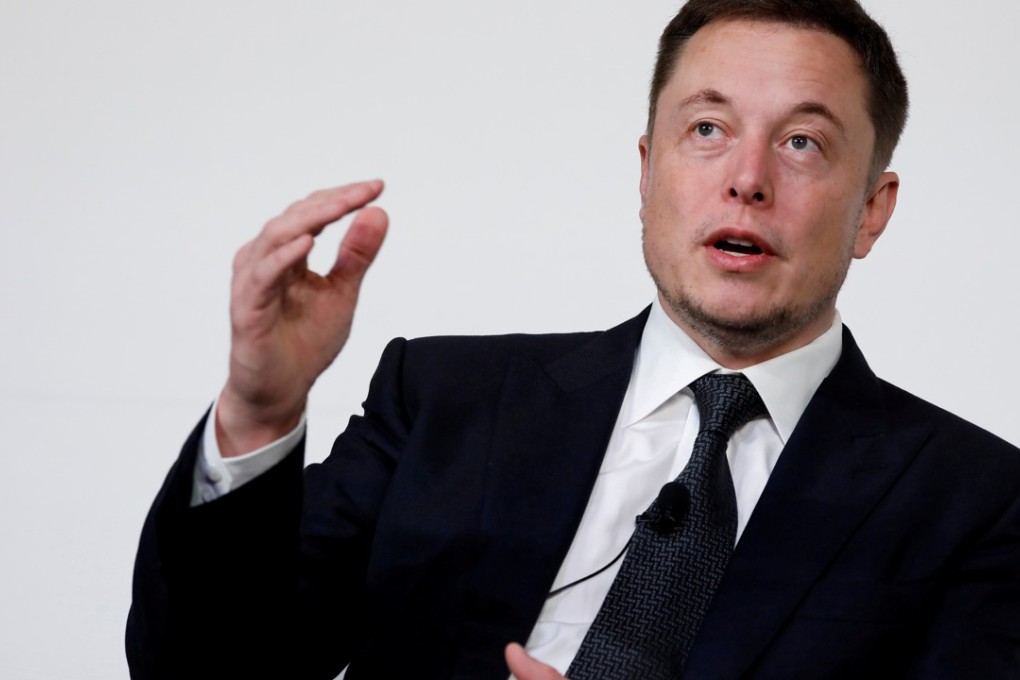 FElon Musk, founder, co-founder of Tesla, speaks at the International Space Station Research and Development Conference in Washington, U.S. Photo: REUTERS/Aaron P. Bernstein