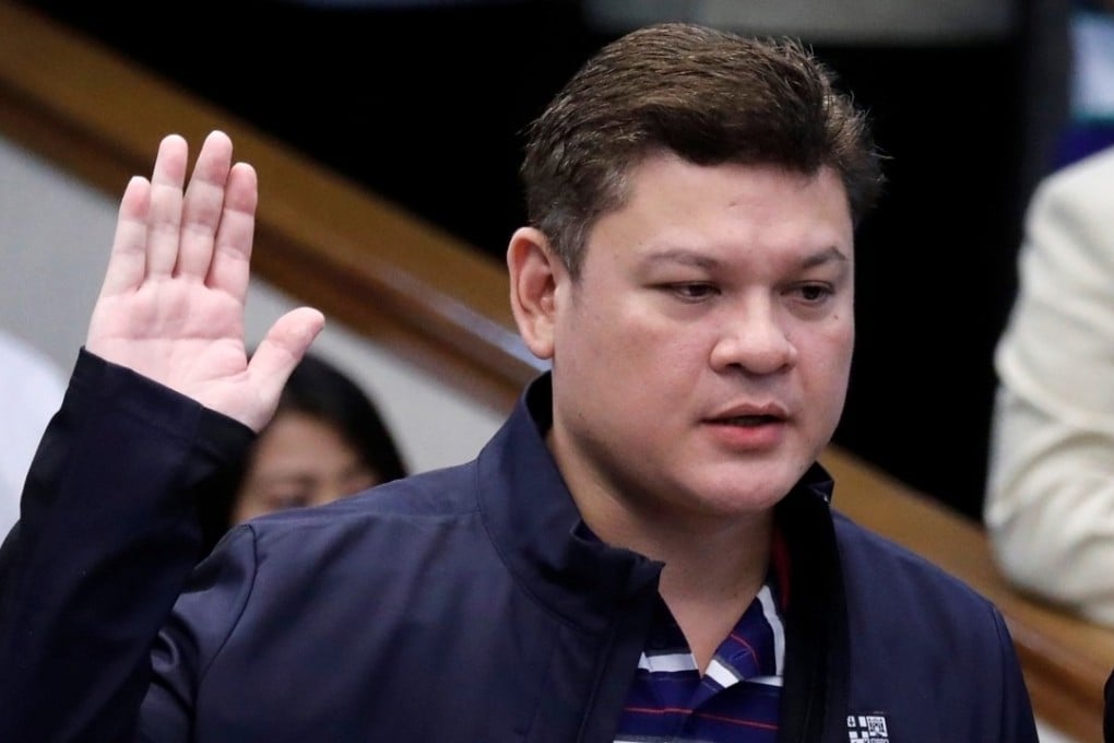 Paolo Duterte, Philippine President Rodrigo Duterte’s son, on Thursday told a Senate inquiry he had no links to a seized shipment of US $125 million worth of narcotics from China. Photo: Reuters