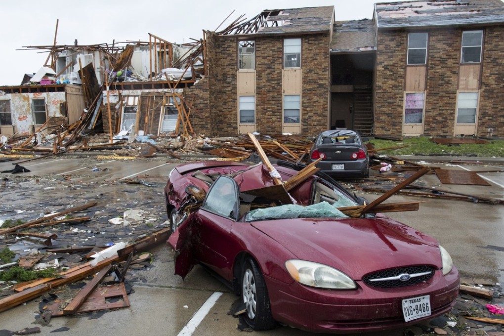 A scene in Rockport, Texas, after Hurricane Harvey last month. Picture: AP