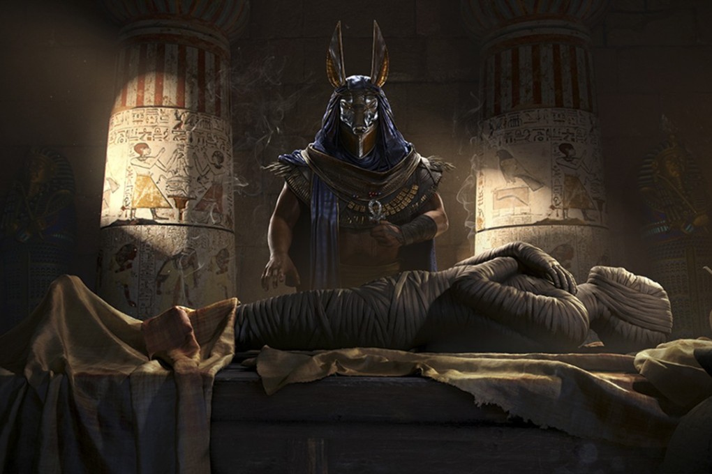 This handout image shows a stills from the games " Assassin’s Creed Origins ". Photo: HANDOUT [06SEPTEMBER2017 FEATURES GAMES ONLINE]