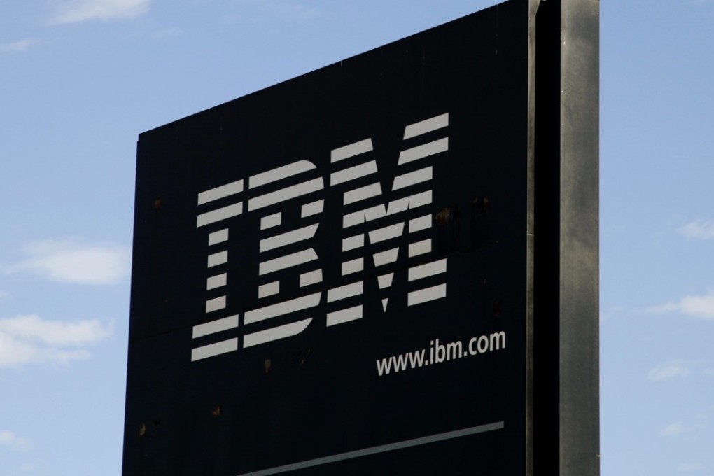 A sign at the IBM facility near Boulder, Colorado. Photo: REUTERS/Rick Wilking