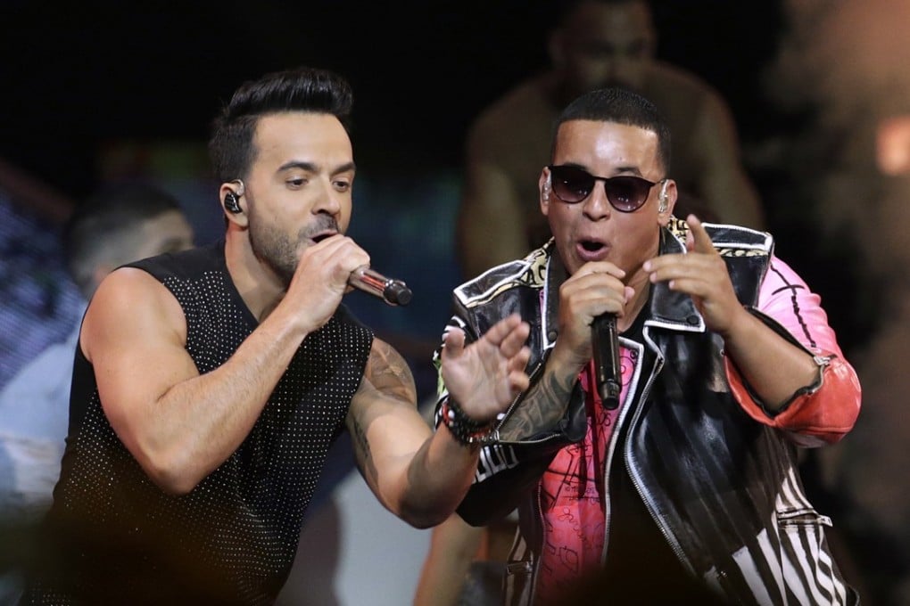 Luis Fonsi and Daddy Yankee's Despacito remix, featuring Justin Bieber, topped the US music singles chart for 16 weeks. Photo: AP