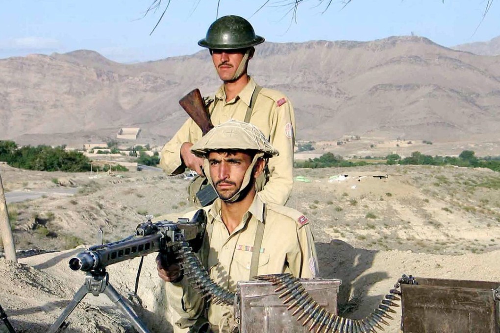 Pakistani soldiers in South Waziristan, on the border with Afghanistan. Photo: AFP