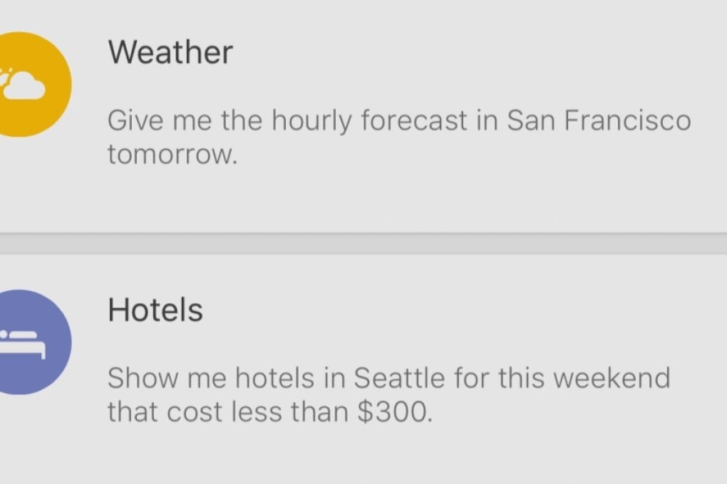 Hound has the ability to answer multiple questions simultaneously, unlike Siri and Google Now.