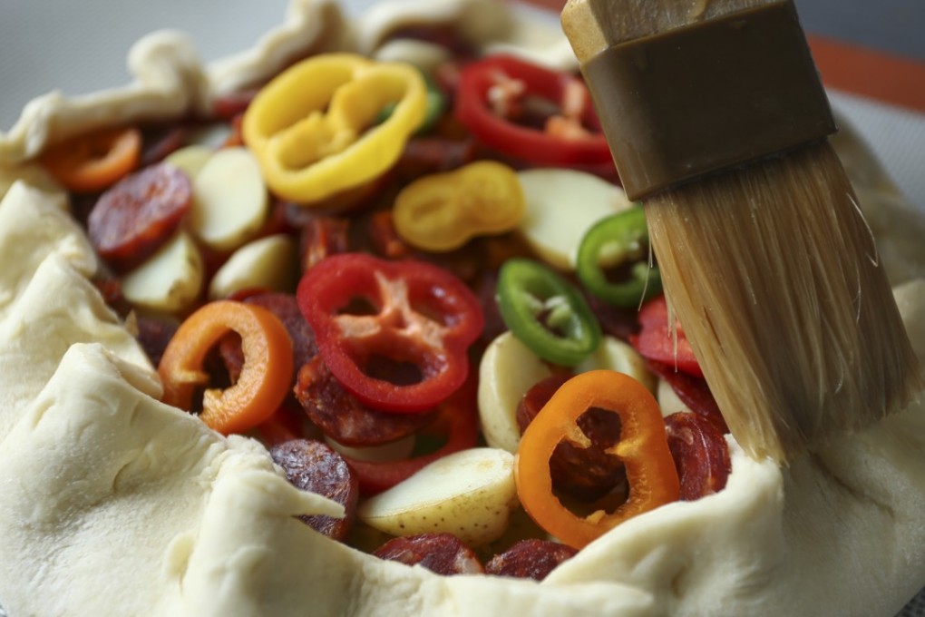 Savoury crostata is easy to make. Photography: Jonathan Wong. Styling: Nellie Ming Lee
