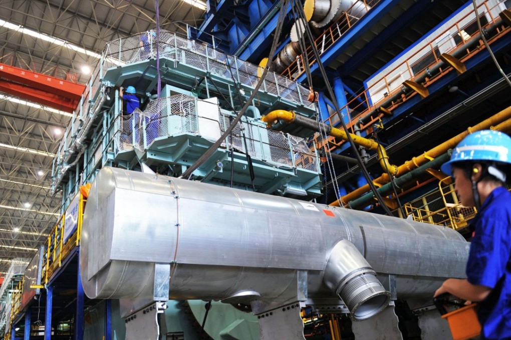 Manufacturing has led the way as China’s economy grow. Photo: AFP