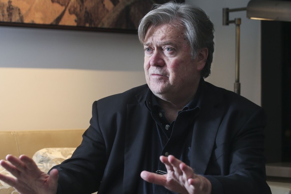 Former White House strategist Steve Bannon told the South China Morning Post that the US needs to engage China one-on-one on North Korea before starting talks with the hermit state. Photo: K.Y. Cheng