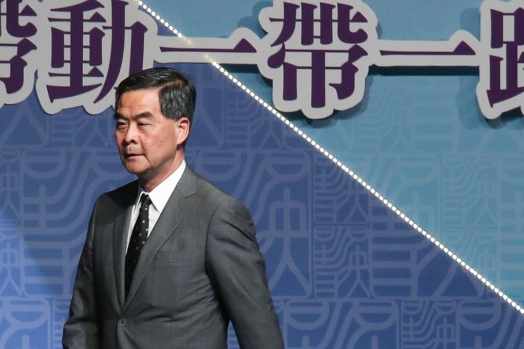 As chief executive, Leung Chun-ying helped promote the ‘Belt and Road’ and ‘Greater Bay Area’ schemes. Photo: Nora Tam