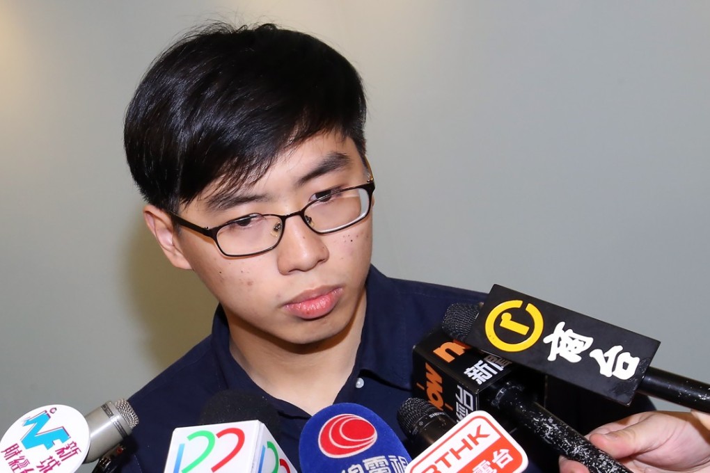 Former Chinese University student union president Ernie Chow Shue-fung was filmed at the site using the derogatory word “Cheena” in an argument with mainlanders. Photo: David Wong