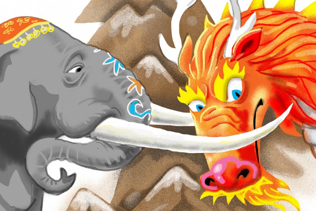 Despite the competition between the Chinese “dragon” and the Indian “elephant”, the two economies are considered somewhat complementary and have great potential for pragmatic and mutually beneficial cooperation. Illustration: Craig Stephens