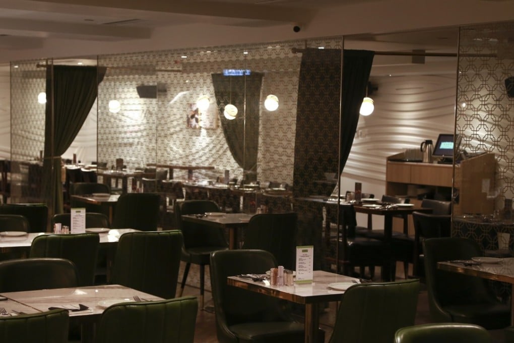The interior of Loyal Dining in Hong Kong’s Wan Chai district. Photo: James Wendlinger