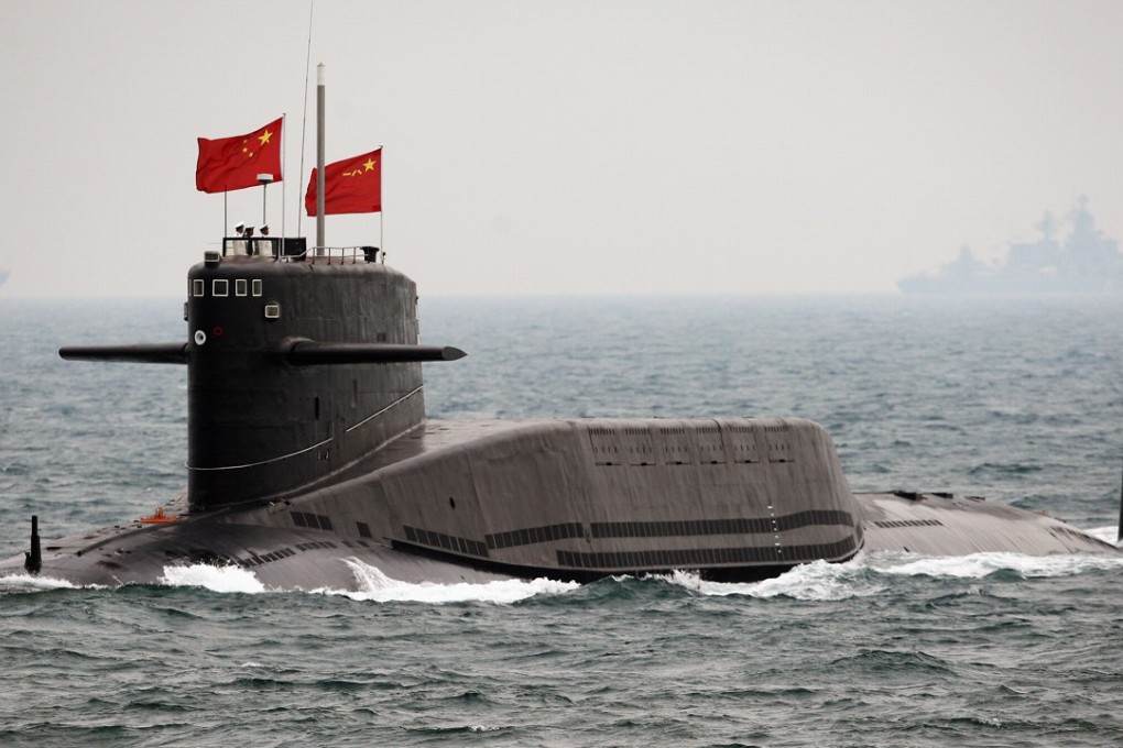 A Chinese Navy submarine is seen in a file photograph. Another Chinese submarine recently docked in Malaysia, the second visit to the country by such a vessel this year. Photo: AFP